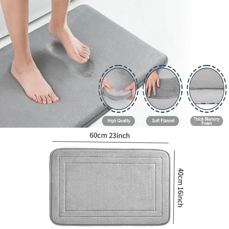 1pc Letter & Flower Pattern Rug Modern Floral Door Mat for Home Doormat  Anti-Slip Bohemian Bath Kitchen Garden Small Carpets