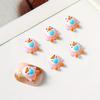 40PC 10mm Little Penguin Cartoon Nail Decoration Cute Animal Dropping Oil Penguin DIY Phone Case Nail Decoration