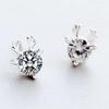 Zircon Reindeer Stud Earrings: Korean Fashion Inspired Christmas Jewelry for Women