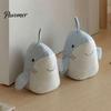 Bedroom Door Wedge Plush Shark Decorative Stopper, Non-slip Weighted Interior Doorstop Stop, Anti-collision Home Office Floor Fabric Stopper