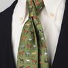 Men's Classic 8cm Animal Horse Graffiti Printed Tie Wedding Business Necktie Accessory Gift