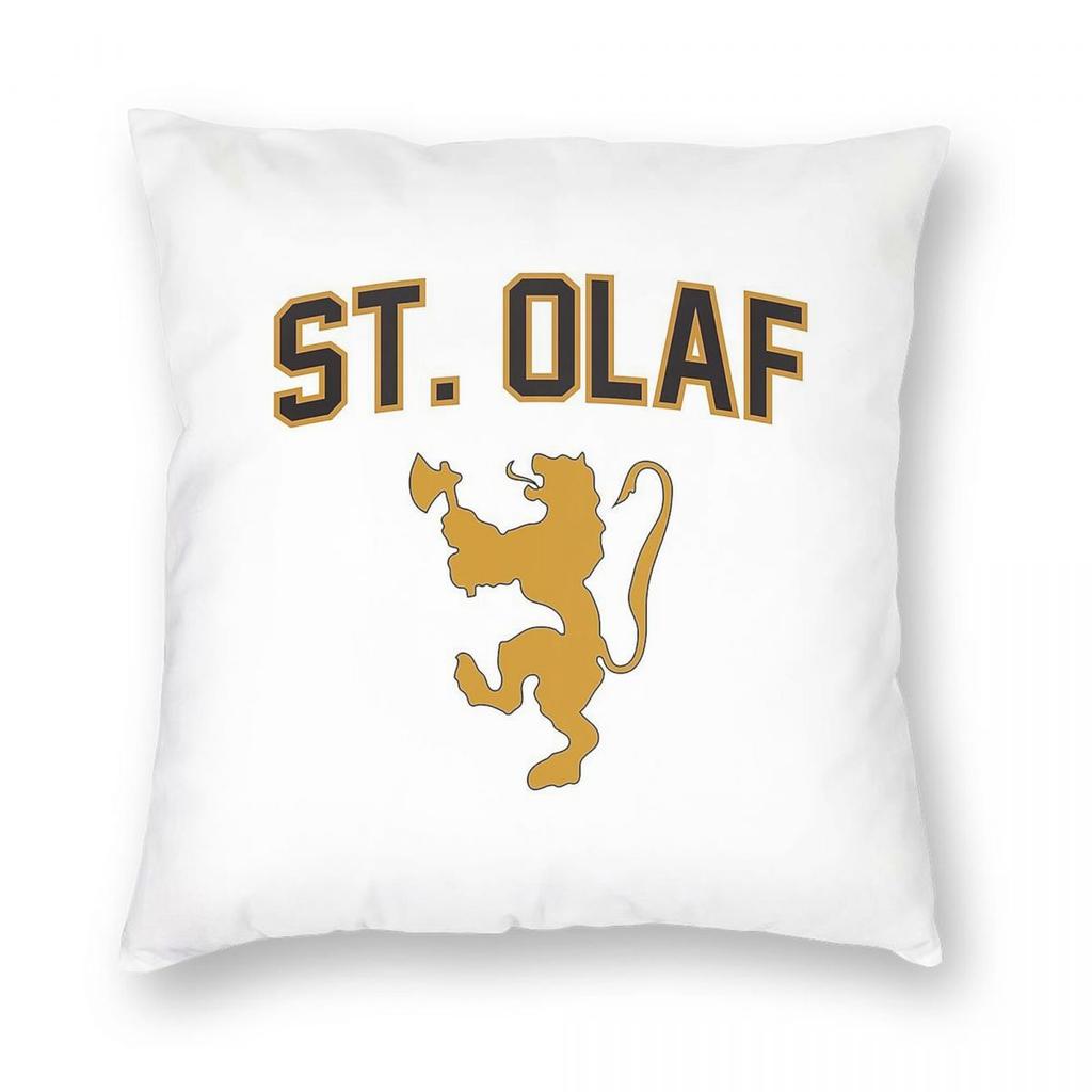 St Olaf College Minnesota Pillowcase Polyester Linen Velvet Pattern Zip Decorative Sofa Seater