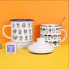 Nostalgic Thickened Enamel Mug for Kids