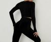 European & American Seamless Long-Sleeve Quick-Dry Yoga Top