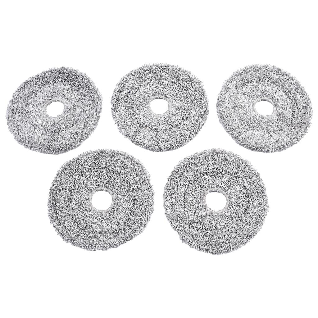 5pcs Cleaning Cloth Replacement Parts For For Ultenic MC1 Robot Vacuum Cleaner Designed For For Enhanced Cleaning