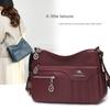 Lightweight Large Capacity Faux Leather Multipurpose Storage Bag for Daily Use