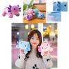 Adorable Cartoon Pink Axolotl Plush Doll Soft Stuffed Toy For Kids And Collectors