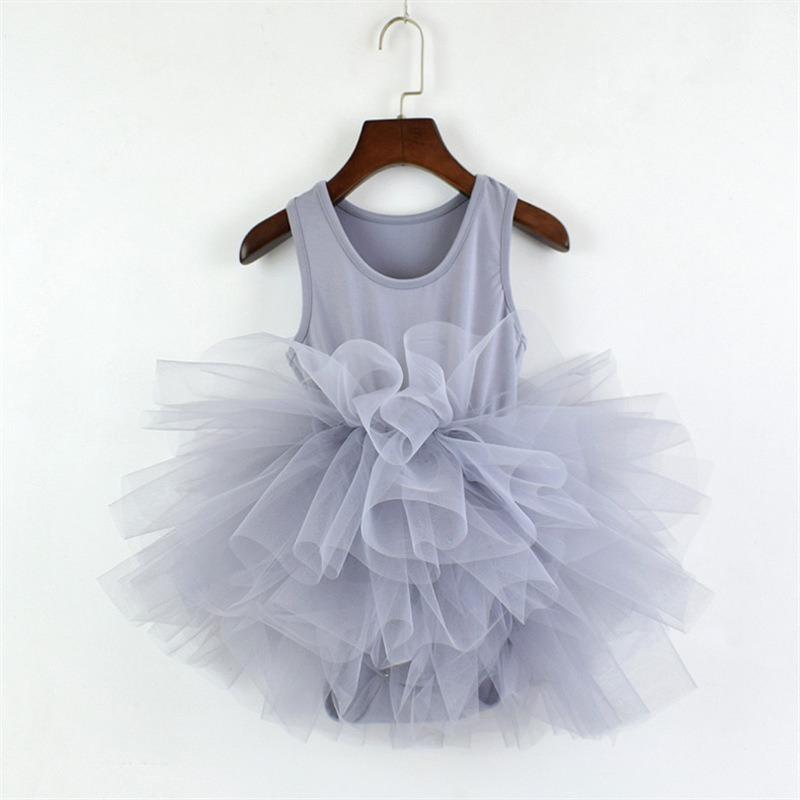 Kids Girls Ballet Dress Baby Children Cosplay Tutu Flower Dress Tulle Dancewear Clothing Ballerina Fairy Party Costumes