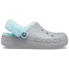 Crocs Classic Clog EVA Warm Plush Clogs Unisex clogs Gray Blue 206633-0IG