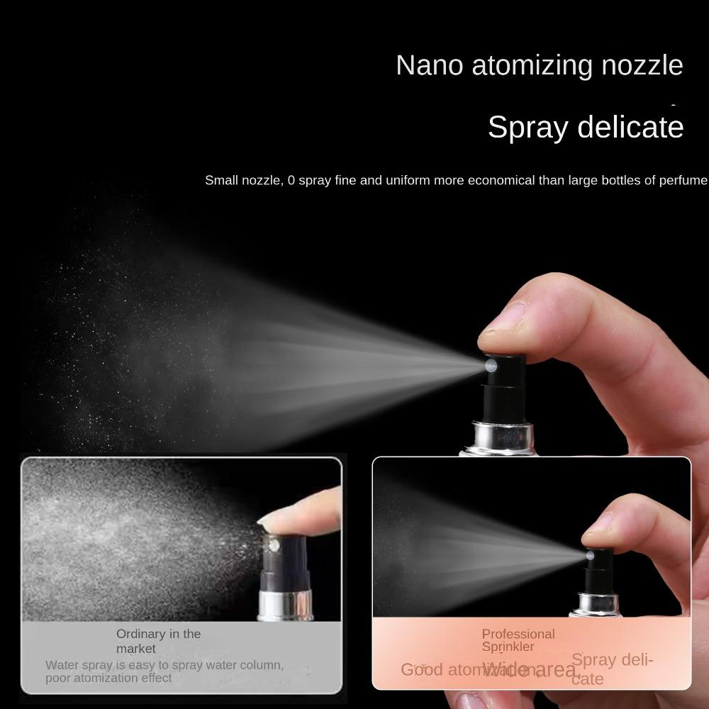 Mini Spray Rotating Bottle Refillable Spray Atomizer Bottle Perfume Dispensing Bottles  Travel