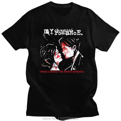 Hot Sale Trend Tees My Chemical RoUnisexce Mcr Dead Emo Printed Funny Tshirts Casual Oversize Oneck High Quality Comfortabled Tee