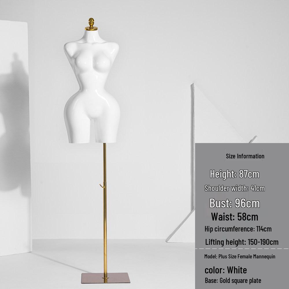 Plus Size Female Model Mannequin with Big Butt