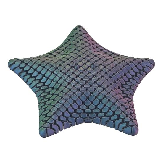 3D Printed Starfish Fidget Toy, Compact Palm-Sized Stress Relief Squishy Puzzle Toy, Flexible Durable Handheld Desk Decor Gift for Kids Adults