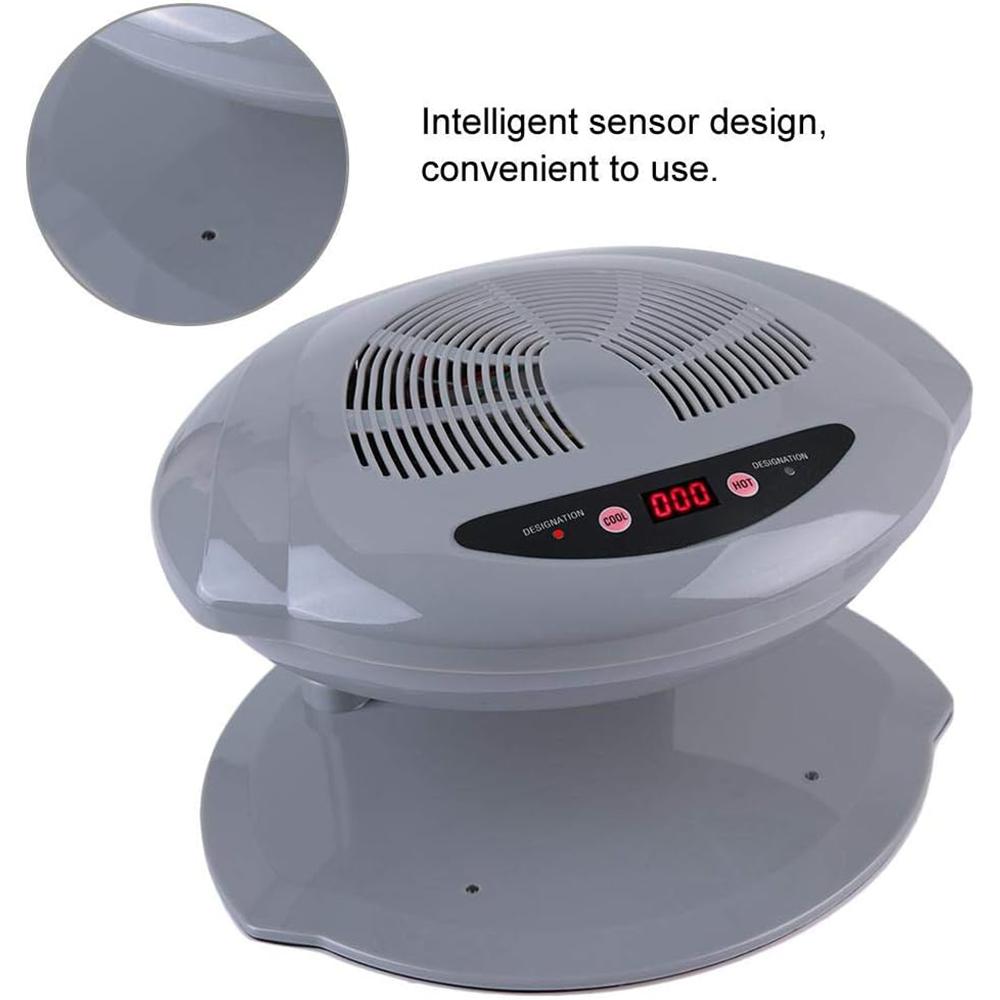 Nageltrockner Nagelfön Föhn mit automatischer Heiß- und Kaltluftfunktion Nagelwerkzeuge Geeignet zum Aushärten von Finger- und Zehennägeln