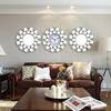 Modern Light Luxury Home Decoration Wall Clock Frame Hollow Hollow Design Font Clear Clock Set Quartz Clock
