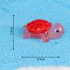 Small Fish Tank Micro Landscape Decoration Noctilucent Small Turtle Moss Landscaping Resin Crafts Desktop Ornaments Accessories