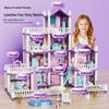 Cross-Border Princess Castle Dollhouse for Girls, Pretend Play Toy, Birthday Gift for Ages 3 and Up