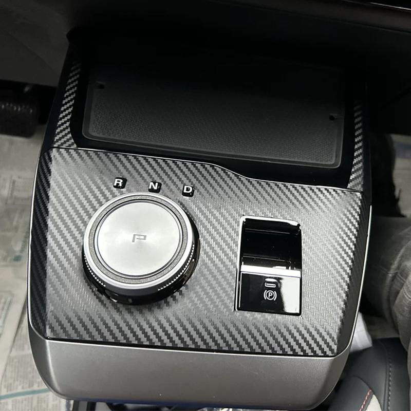 Car interior gear shift panel decorative sticker Car interior decorative sticker For MG 4 MG4 EV Mulan 2022 2023 2024 UU333
