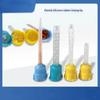 50Pcs Disposable Dental Mixing Tips Silicone Rubber Nozzles Resin Tips For Dental Clinic Laboratory Restoration Supplies