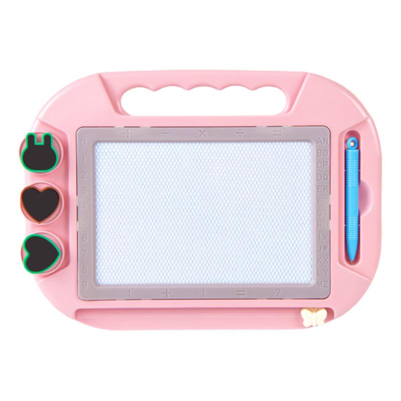 Writing Kids Magnetic Drawing Slate Magic Eraser Doodle Pad Color Sketch Board