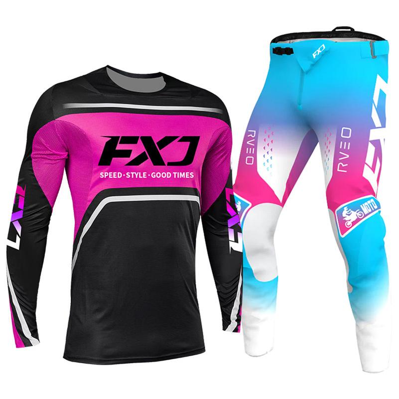 Motocross-Ausrüstungsset für Kinder 4 5 6 7 8 9 10 11 12 13 Jahre Jugend Kind Motorrad Junge Mädchen Jersey Hose Kits Rennanzug Offroad Enduro MX MTB