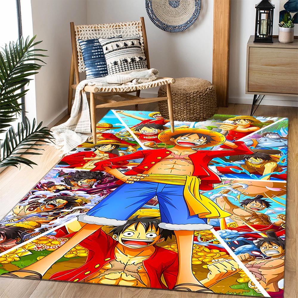 One Piece Adventure Floor Mat Perfect for Dining Room Decorate room Hallway Bedrooms Antislip Carpet Office home decor