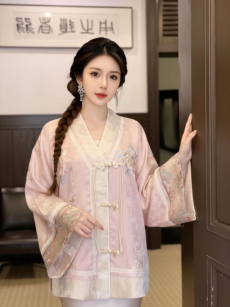 2026 High-End Chinese Embroidery Women's Jacket N2083