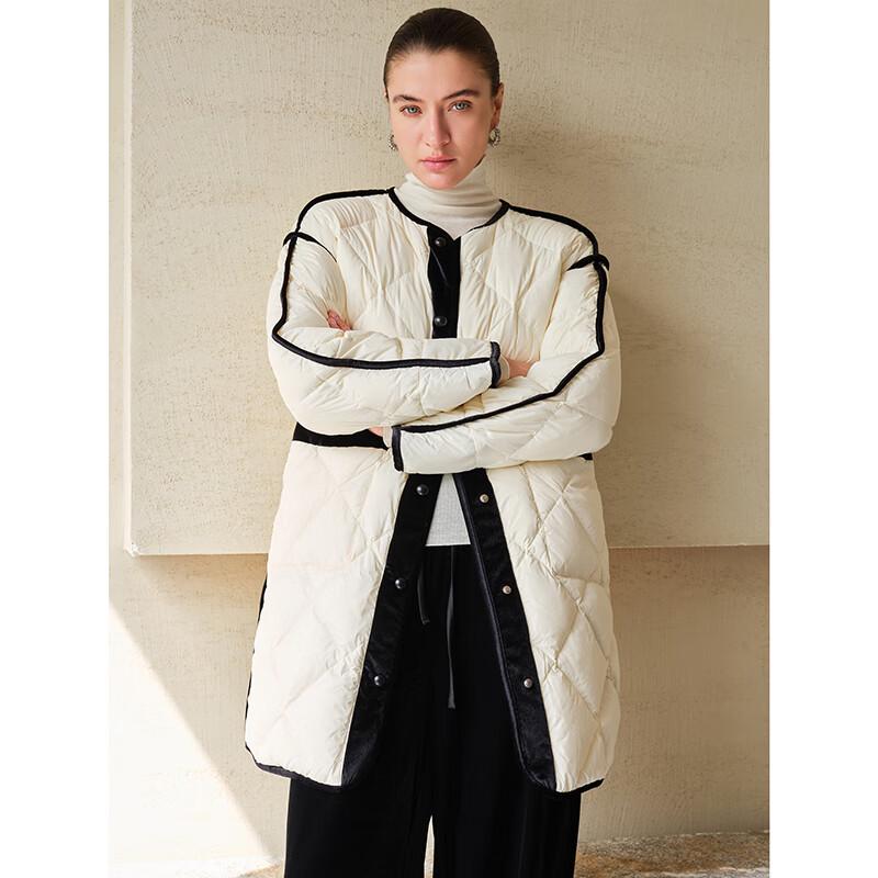 

Sancai 2024 Autumn Color-block Duck Down Jacket L