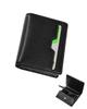 Leather Mini Large Coin Keeps Bills Small Easy To Gift for Women [Kiracom] Women's Bi-fold Wallet, Ultra-lightweight, Capacity, Box-shaped Purse,