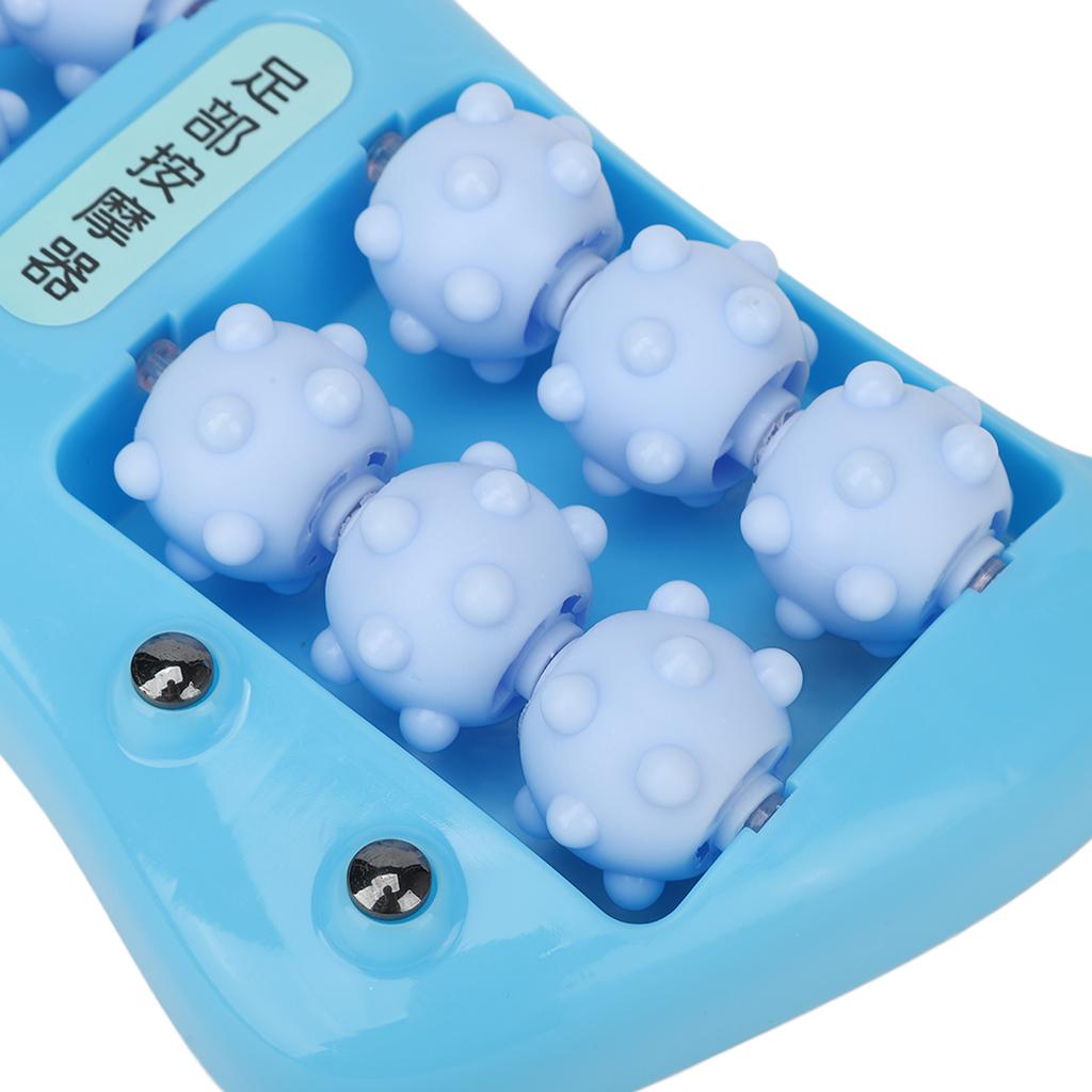 Foot Massager Roller Blue Acupressure Deep Relaxation Massage Tool for Foot Pain Relief Plantar Fasciitis