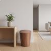 Trash Bin with Swing-Top Lid Space-Saving Wastebasket Slim for Office, Bedroom