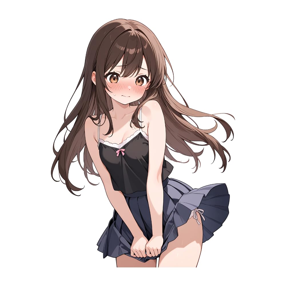 

EARLFAMILY 13см Милая Молодая Аниме Девушка Автомобильная Наклейка Водонепроницаемая Виниловая Декорация Окно Шлем Ноутбук Крышка Багажника Наклейка