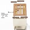 Angled Multi-Functional Knife Block with Drainage