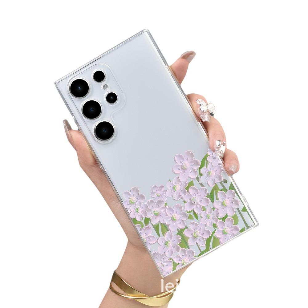 Samsung S23A55 Mobile Phone Case: Daisy Oil Painting Full Lens Anti-fall Protective Cover.