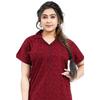 Indian Summer Wear Cotton Night Gown Beautiful Designer Casual Wear Maxi Nighty