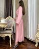 2024 Elegant Women's Solid Color Slim Fit Lace-Up Long Dress