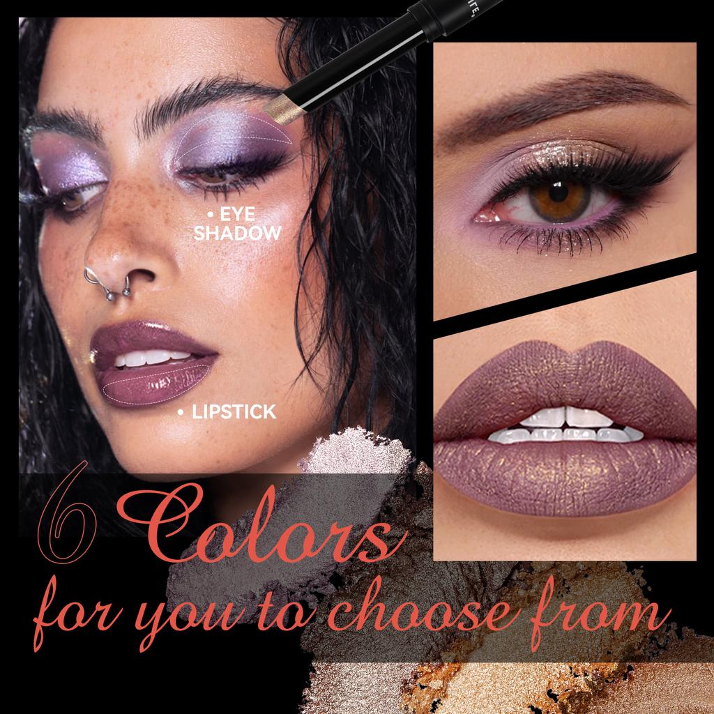 MLSMILE Lipstick Eyeshadow Stick Lazy Eye Makeup Waterproof Non-smudging Pearlescent Eyeshadow Aegyo Sal Pen