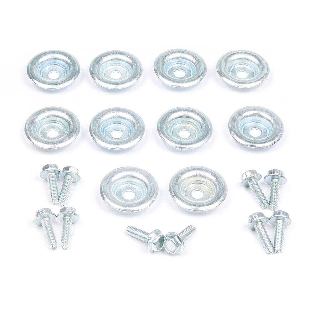 Set mit 10 Buah Baut Pencuci Pelat Selip UTV Cocok für den zweiten Polaris General Ranger RS1 RZR