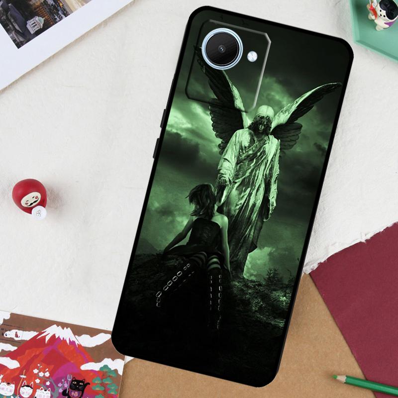 

Angel For Realme GT7 Pro GT 6T 5 6 C67 C75 C61 C55 C53 C51 C21Y C25S 10 11 12 13 14 Pro Plus Case Realme C35