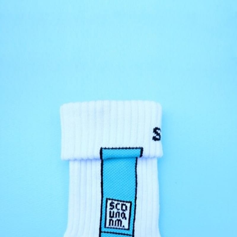SECOND UNIQUE NAME SUN SOCKS BASIC LIGHT BLUE