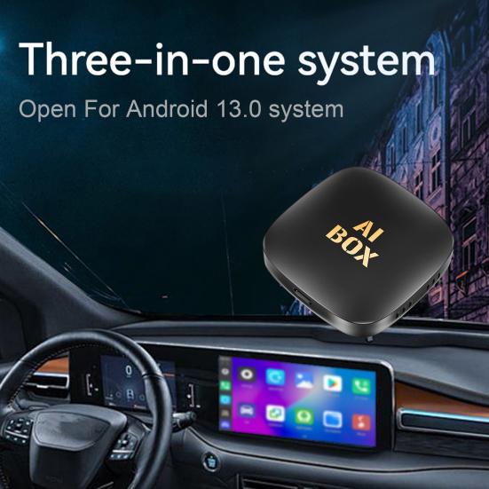 Bezdrátový adaptér pro Android Auto Převádí kabelové připojení na bezdrátové pro Carplay Podporuje Netflix