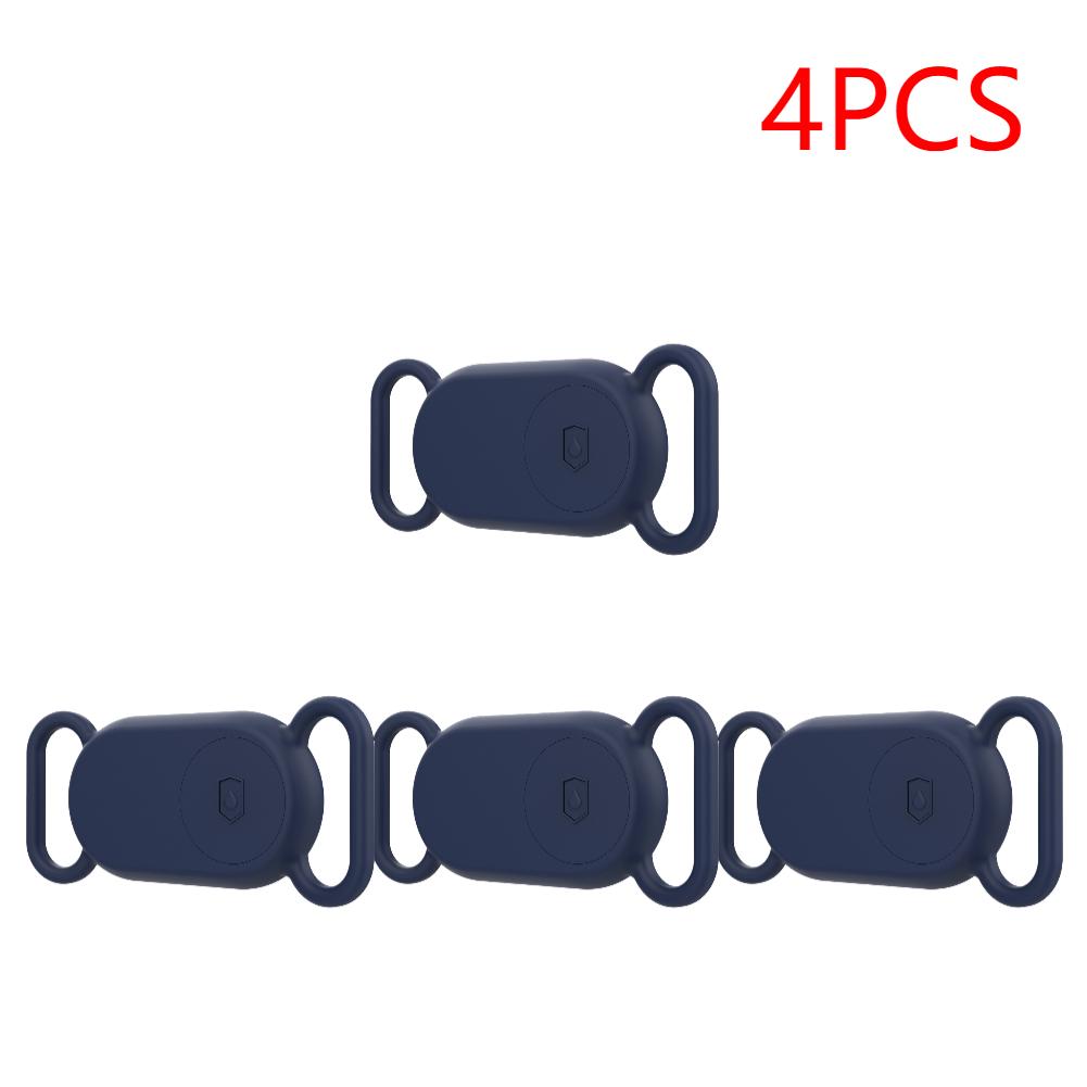 For Samsung Galaxy SmartTag2 Portable Protector Case Waterproof Silicone Case for Galaxy Smart Tag 2 for Dog Cat Collars Holder