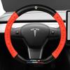 ALC1 Car Steering Wheel Cover For Tesla Model 3 S Y X Roadster 2019-2025 Auto interior Steering Wheel Accessories