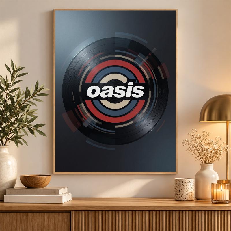 Oasis Diamond Painting Kit 5D Full Drill DIY Diamond Mosaic Wall Art Home Decor