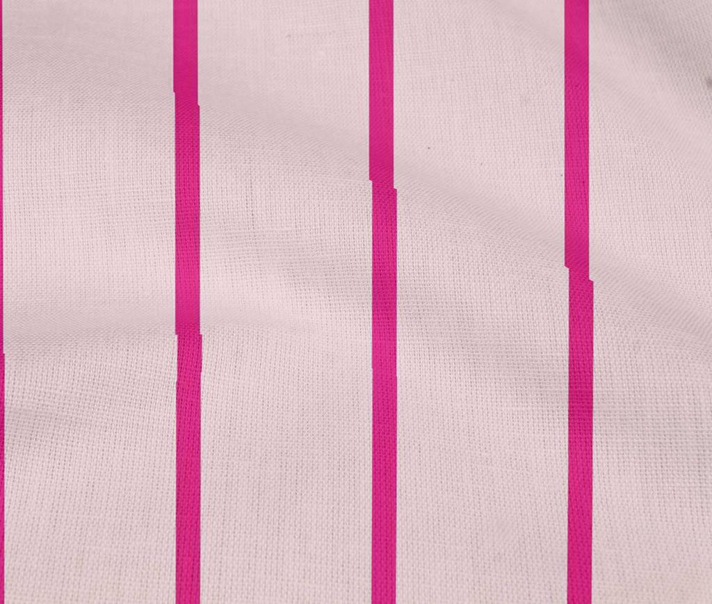oneOone Cotton Flex Baby Pink Fabric Pin Stripe Dress Material Fabric Print Fabric By The Yard 40 Inch