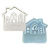 Figurine Molds House Shape Silicone Molds Resin Crafting Tool Silicone Ornament Moulds Silicone Texture for Crafting