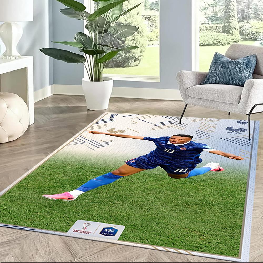Mbappe 144 Area Rug Design for Entryway Decorate room Dormitory Foyer Antislip Carpet Decorate Offices Gift for Festivals