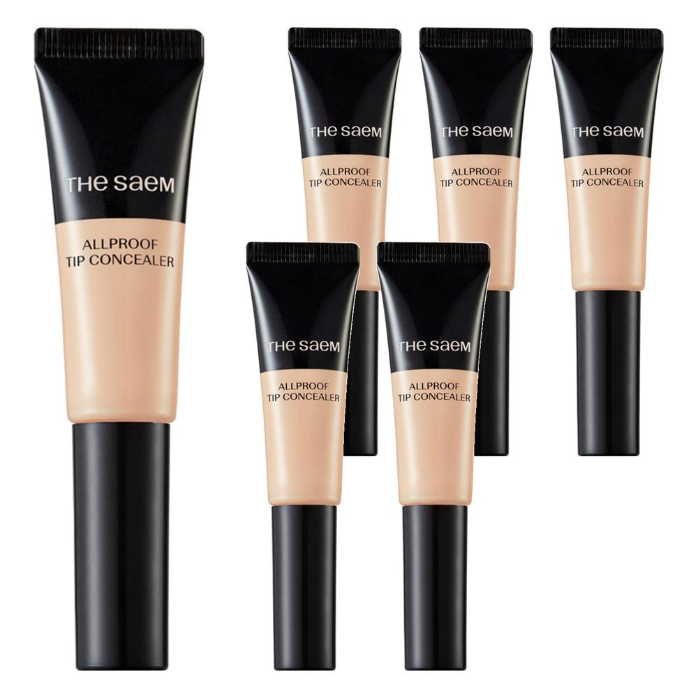 The Saem Cover Perfection All-Proof Tip Concealer, 1.5 Natural Beige, 12g, 6 Stück