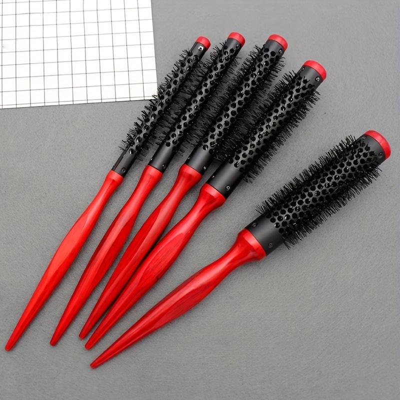 Salon Professional Aluminum Tube Curling Comb Hairstyle Fluffy Round Comb High Skull Top Hair Root Fluffy Ultra-Fine