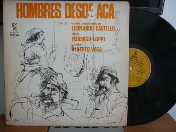 

LP Record LEONARDO CASTILLO FEDERICO LUPPI Hombres Desde Aca 115 MATUS Argentina Comedy Spoken Word Used